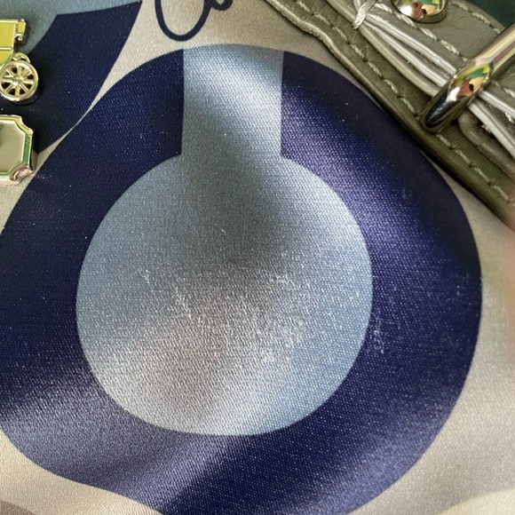 Coach, vintage authentic silk purse - Picture 9 of 9